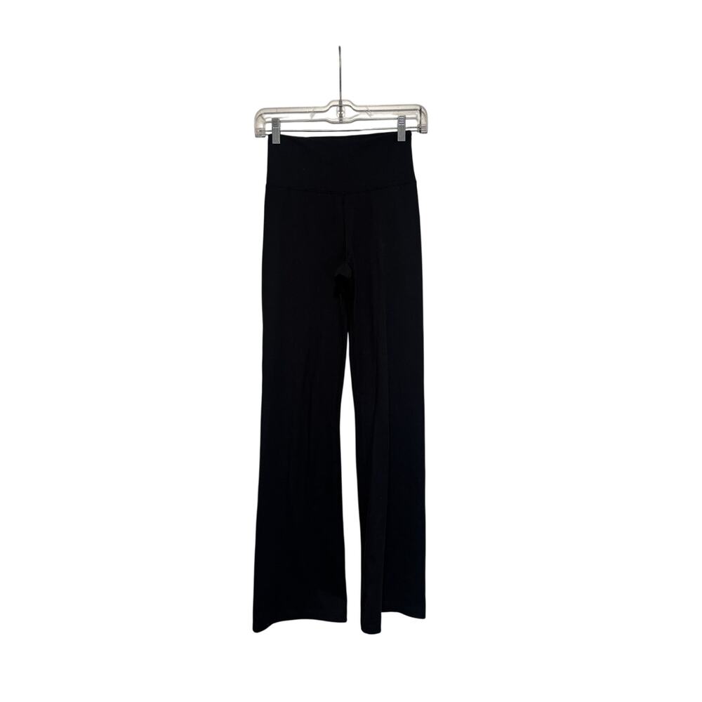 Balance Collection Black High Waist Flared Leggings S - Picture 2 of 8